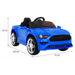Elektrické autíčko Mustang GT - modré